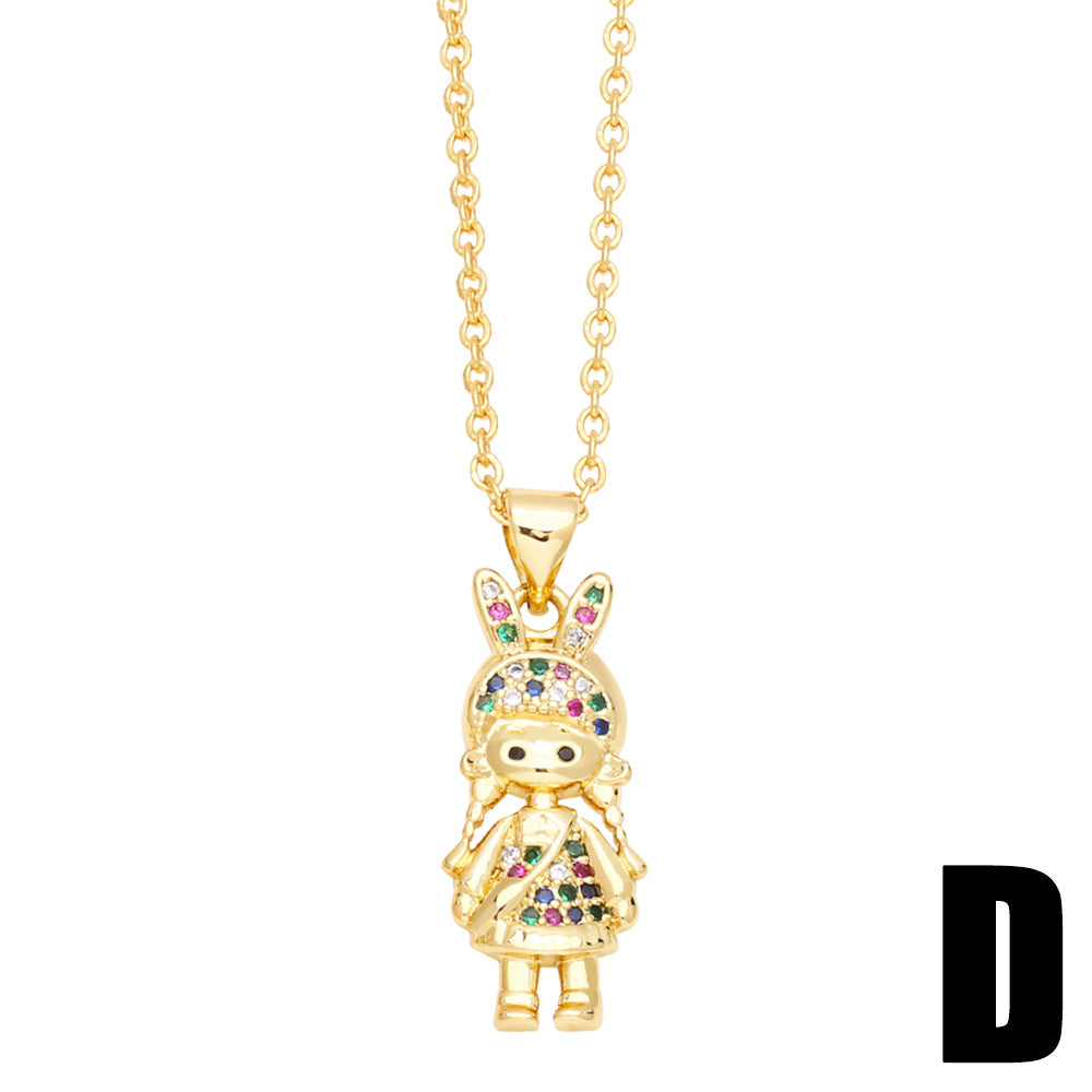 Wholesale Cute Boys Girls Copper Necklaces